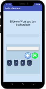 AphasiaAid Anagramm-Puzzle - Buchstaben-Umordnungsspiel für Aphasie-Patienten zur Verbesserung des Wortabrufs und der Rechtschreibfähigkeit